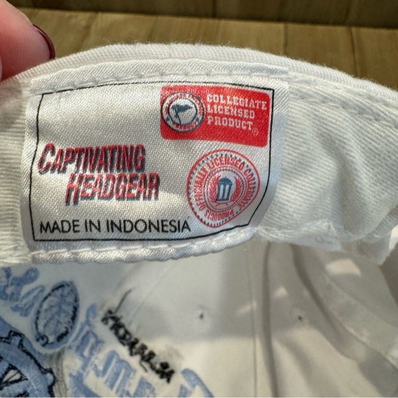 UNC‎ Tarheels Collectible 005 NCAA National Championship Baseball Hat White - Picture 3 of 7